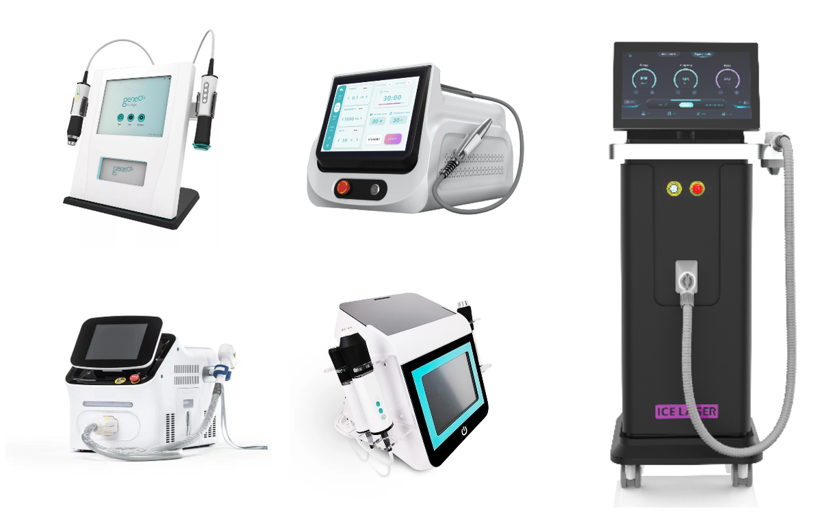 Комбайны Nova NV-E6: алмазная дермабразия для салонов